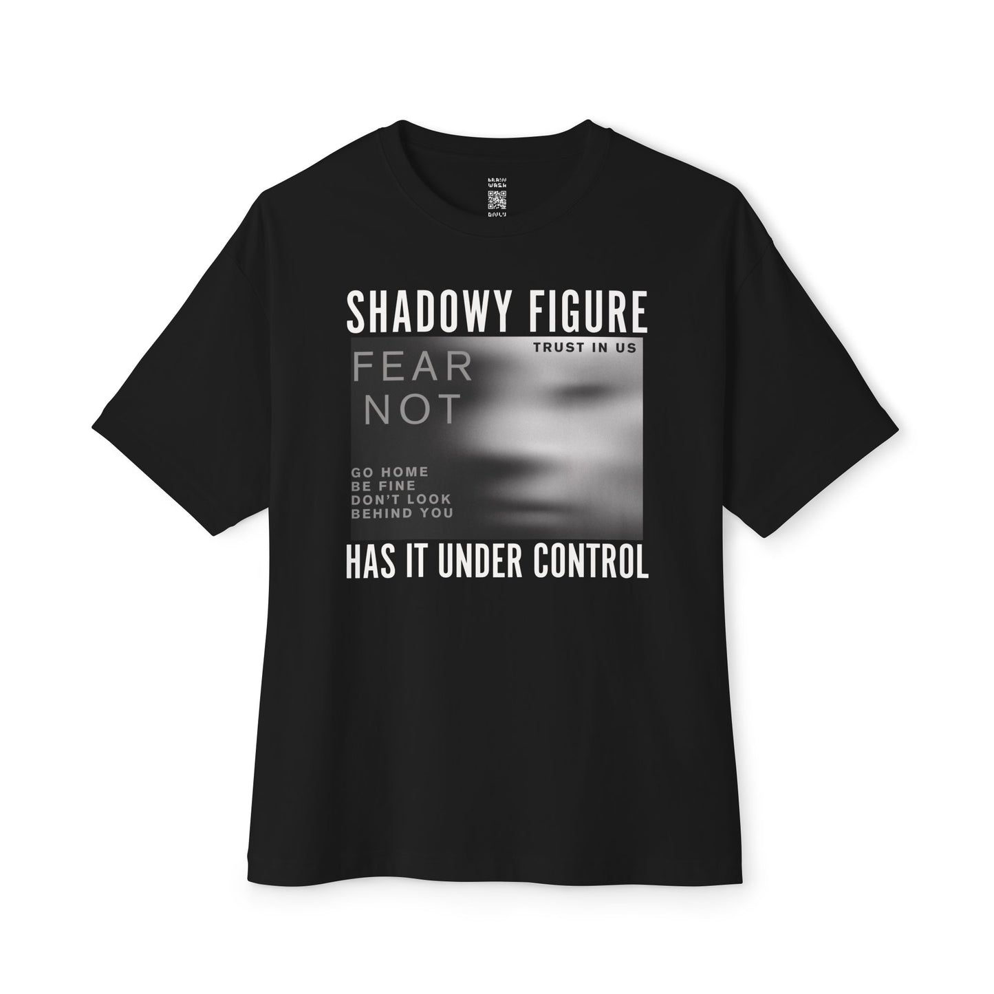 Shadowy Figure Oversized Tee