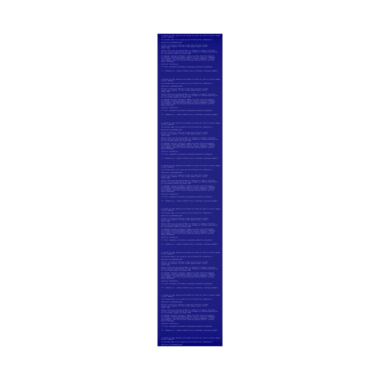 BSOD Wrapping Paper