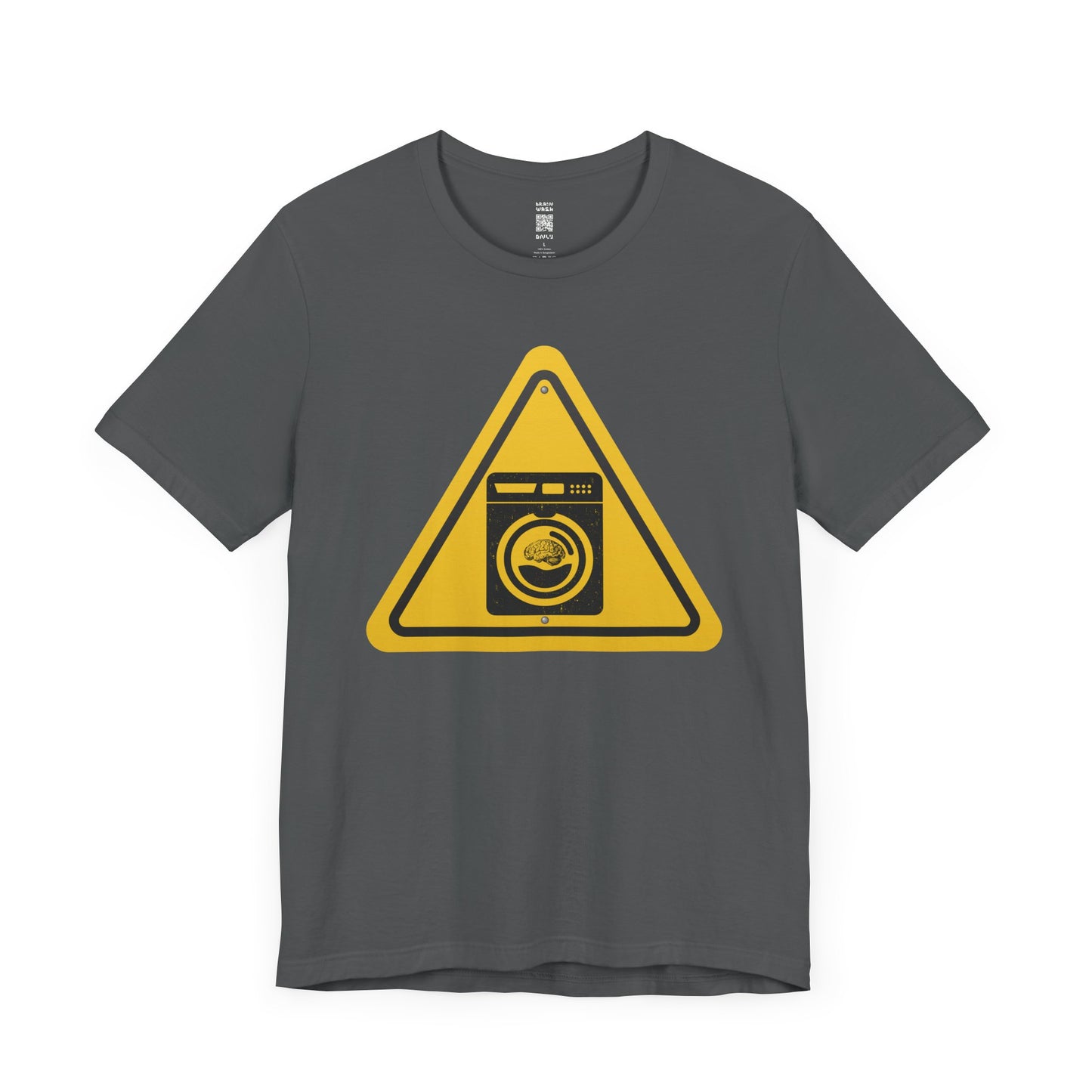 Caution: Brain Washer Machine Tee
