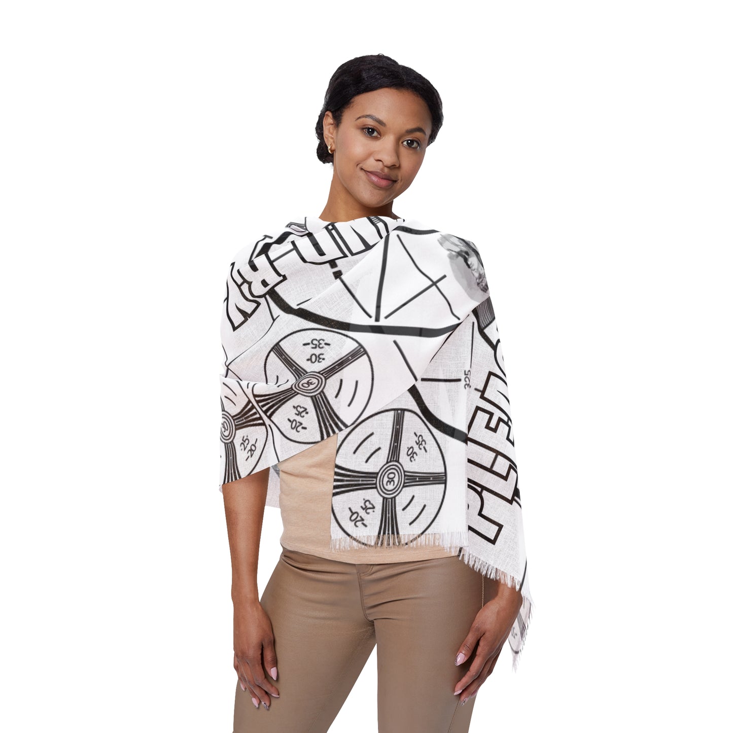 Please Stand By Test Pattern Pashmina