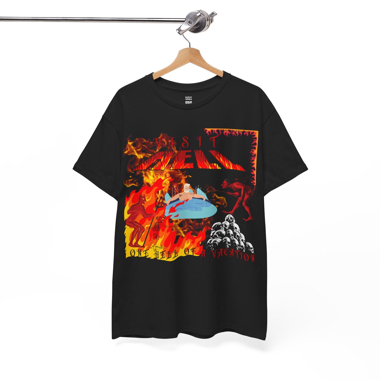 Visit Hell T-Shirt (commissioned by the Purgatory Tourism Bureau)