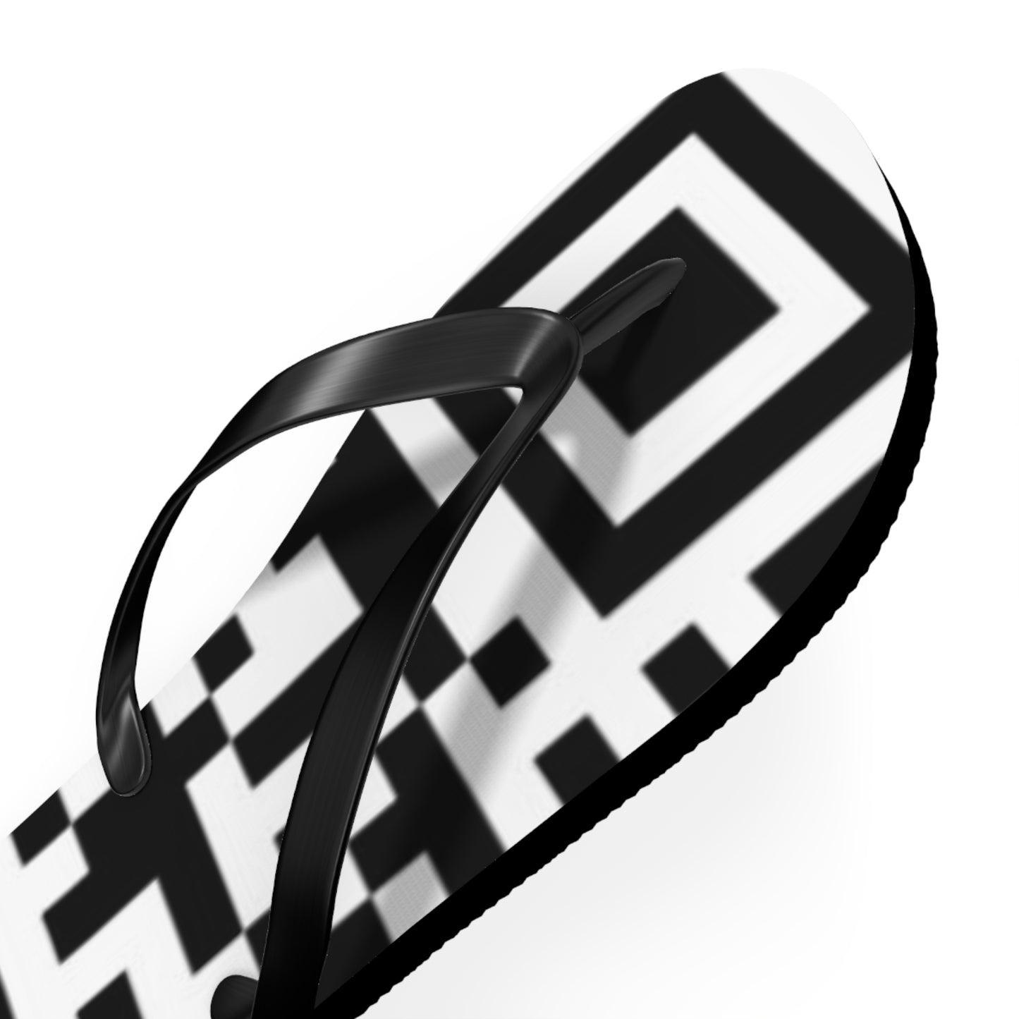 QR Code Print Flip Flops