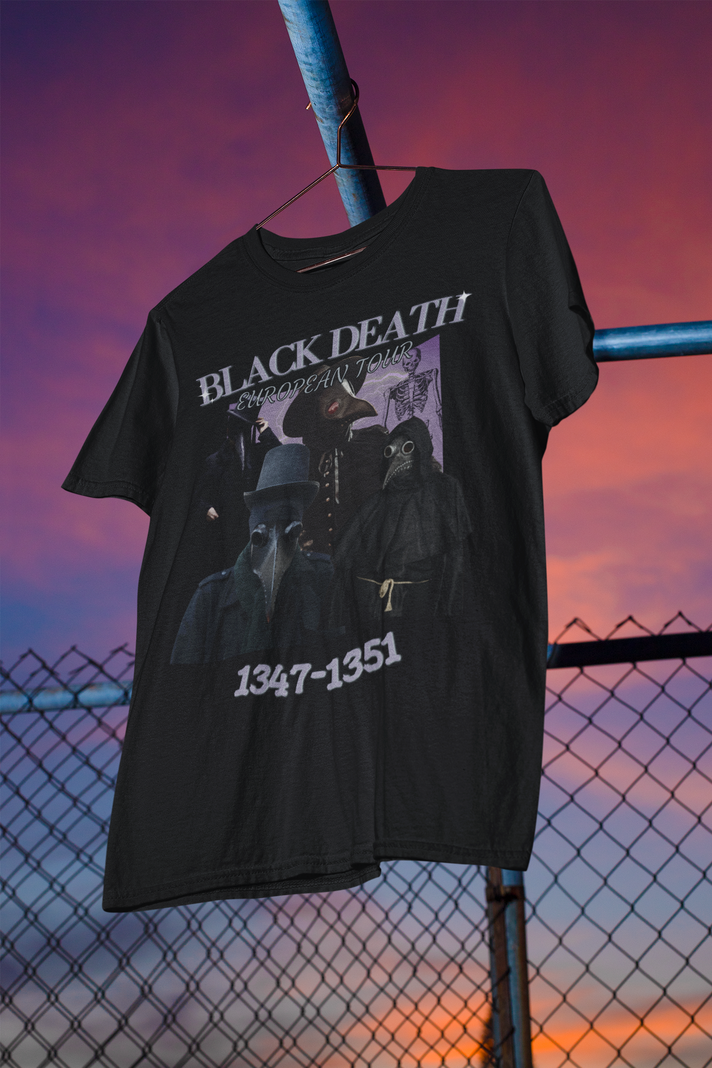 Black Death European Tour T-Shirt