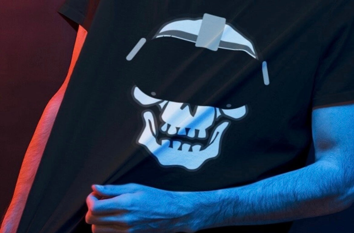 Cyber Death VR Skull T-Shirt