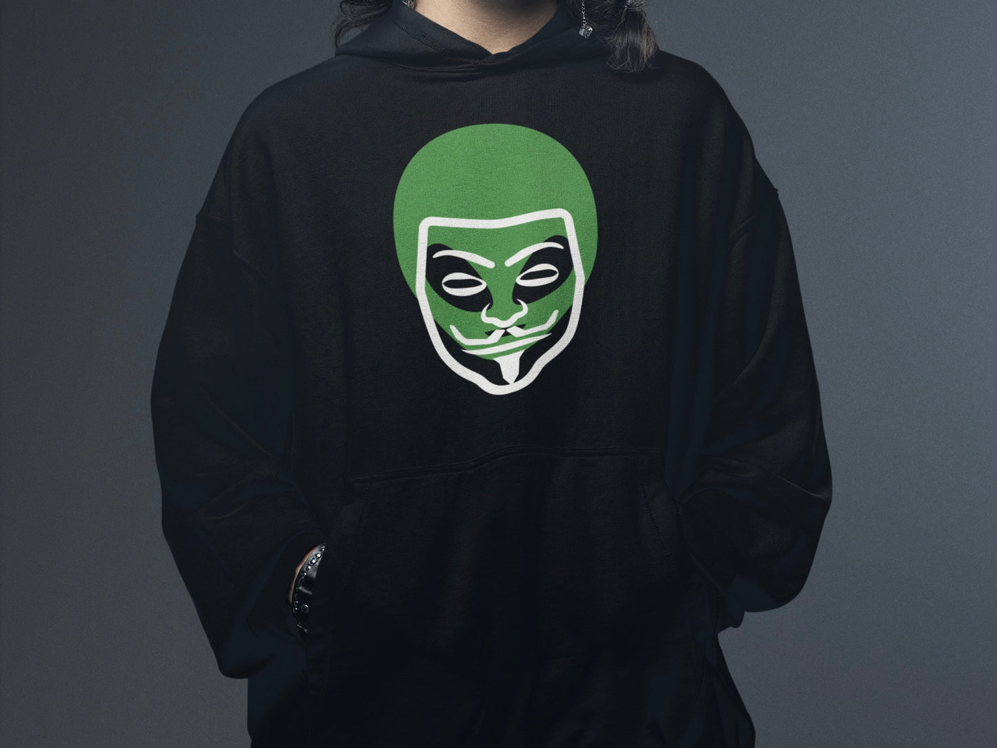 Anonymous Alien Hoodie