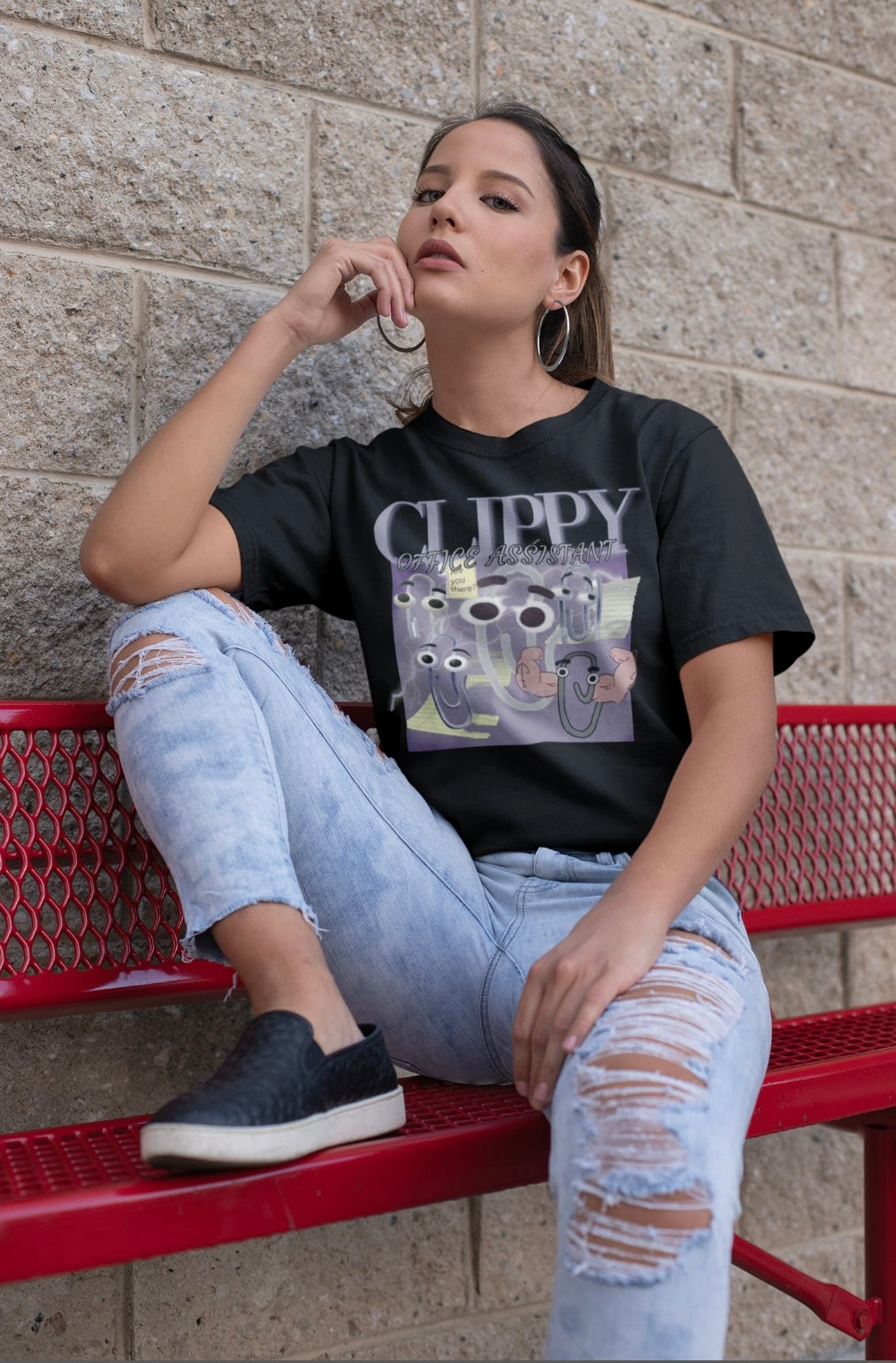 Clippy Office Assistant Homage T-Shirt