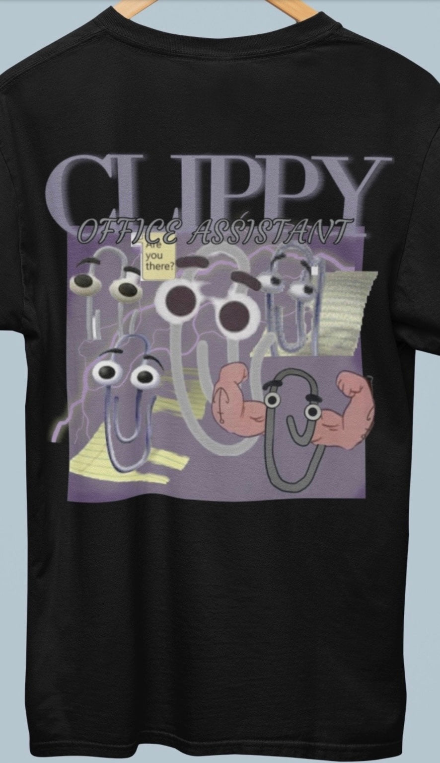 Clippy Office Assistant Homage T-Shirt