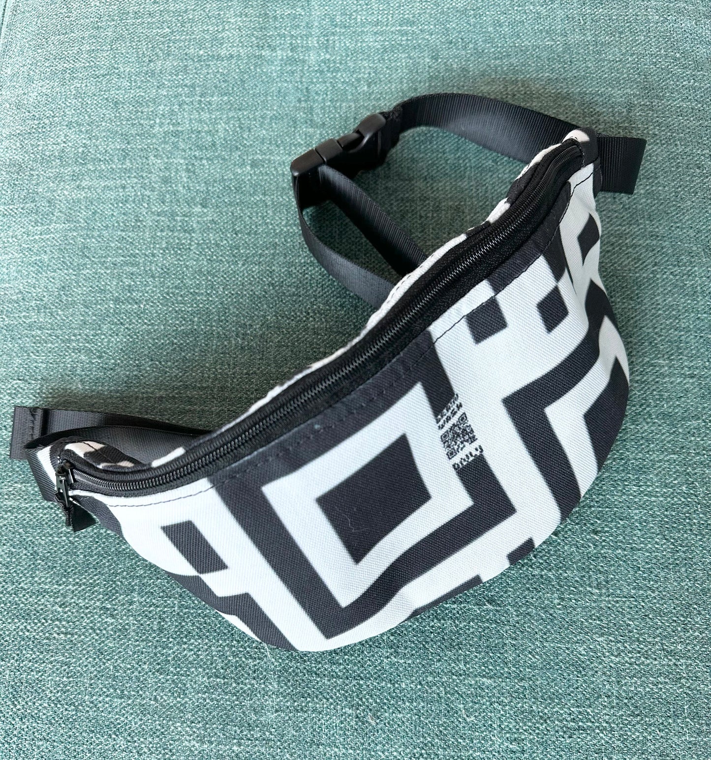 QR Print Fanny Pack