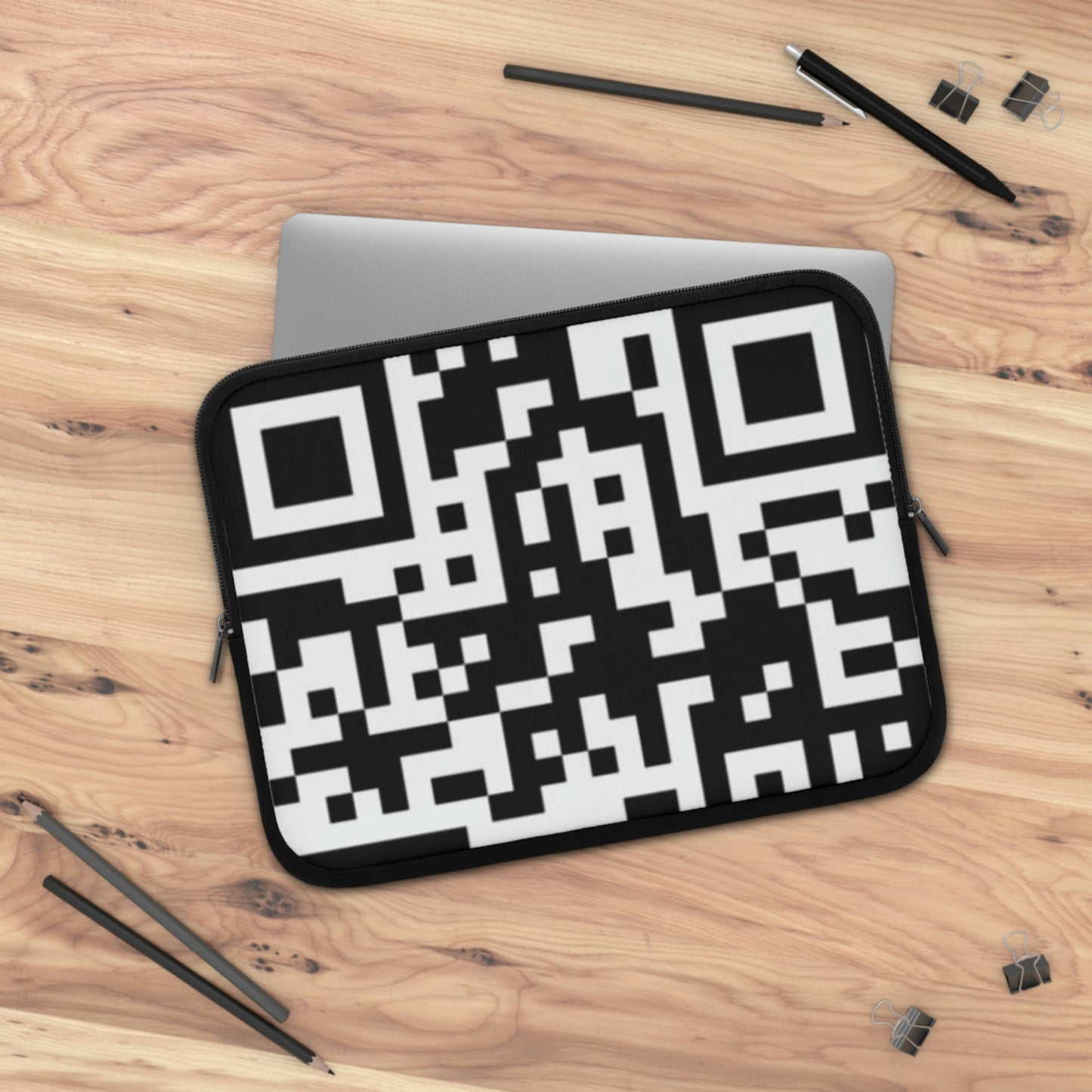 QR Print Laptop Sleeve
