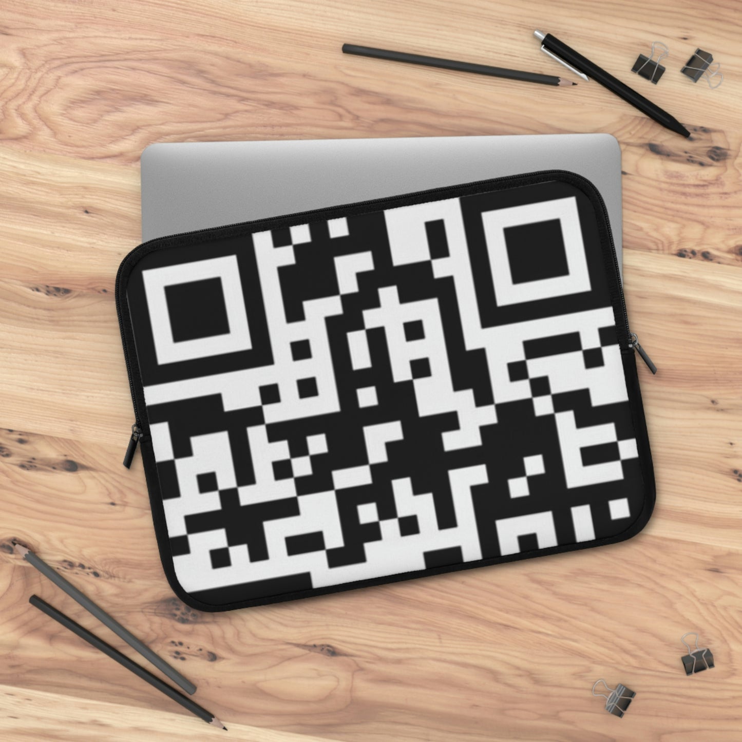 QR Print Laptop Sleeve