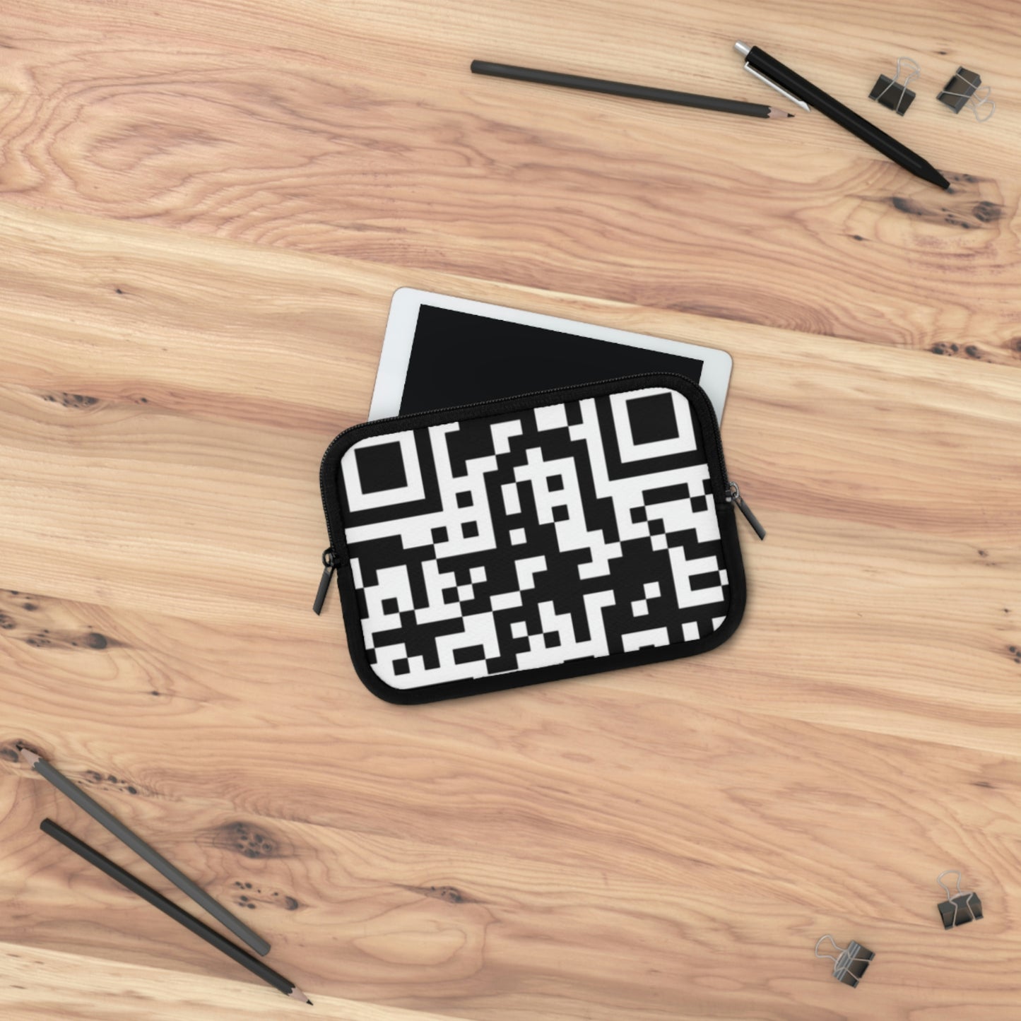 QR Print Laptop Sleeve