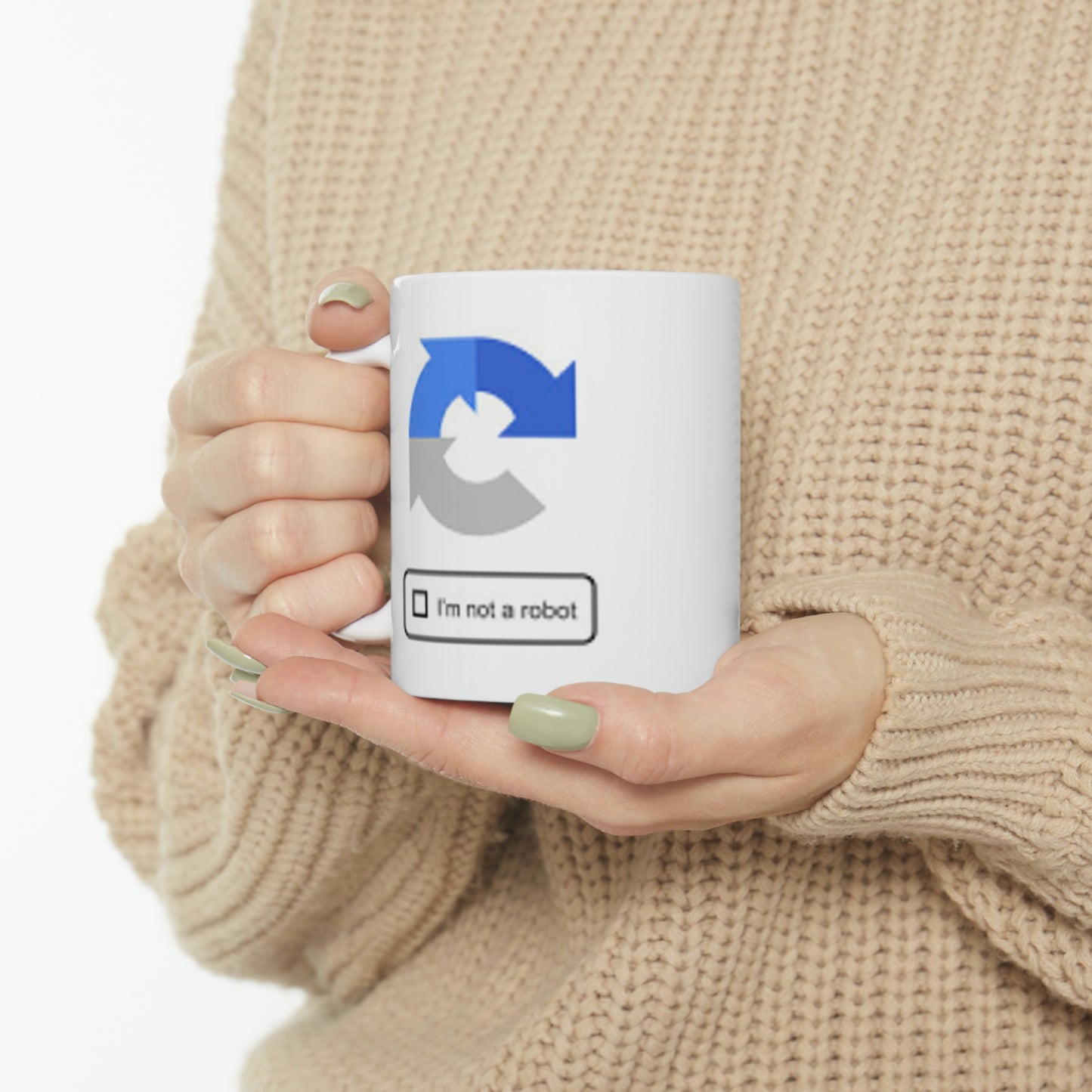 I'm Not a Robot Coffee Mug (11oz)