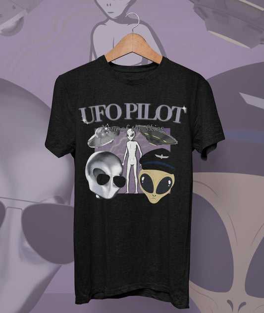 UFO Pilot Homage T-Shirt