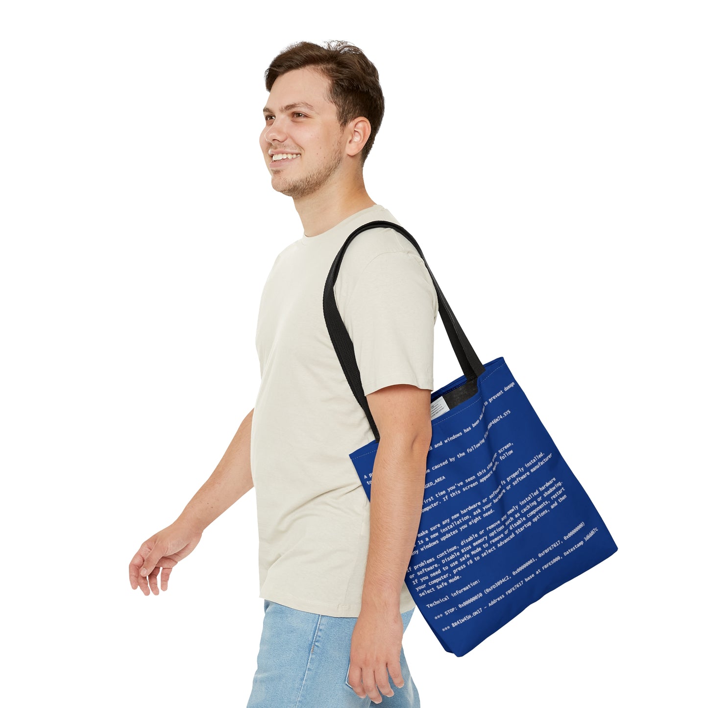 BSoD (Blue Screen of Death) Tote Bag