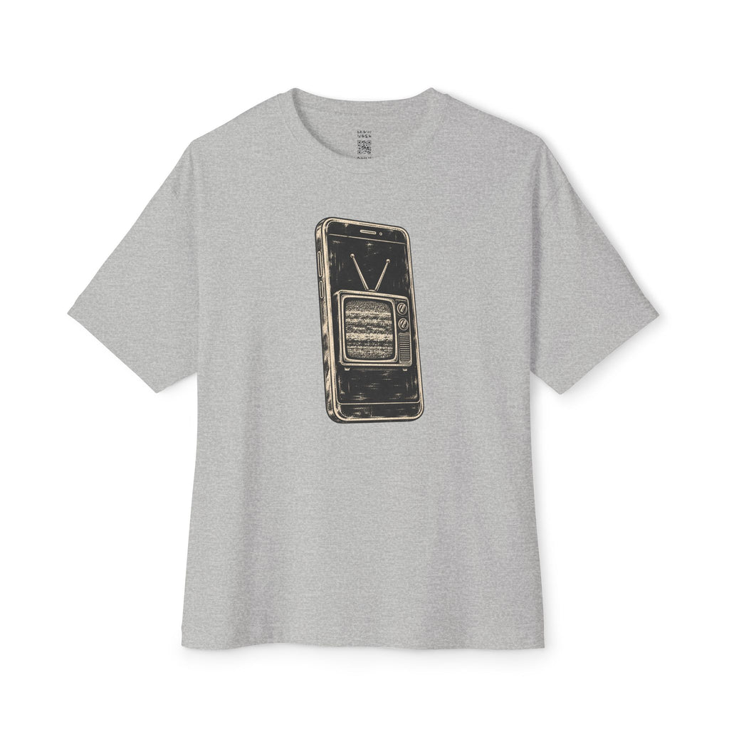 Nested Retro Static Oversized Tee