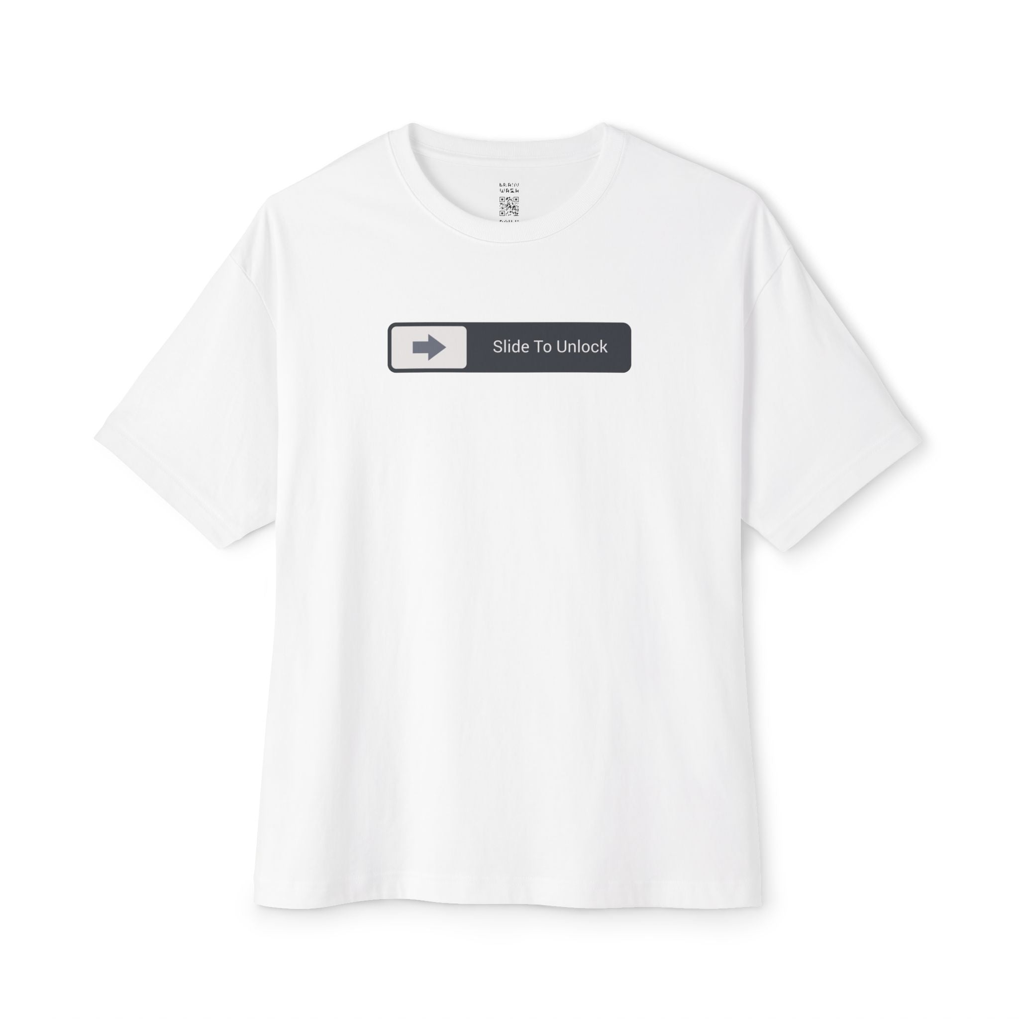 Slide To Unlock Oversized Tee