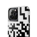 QR Print Tough Phone Case