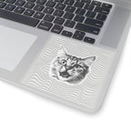 Trippy Cat Sticker
