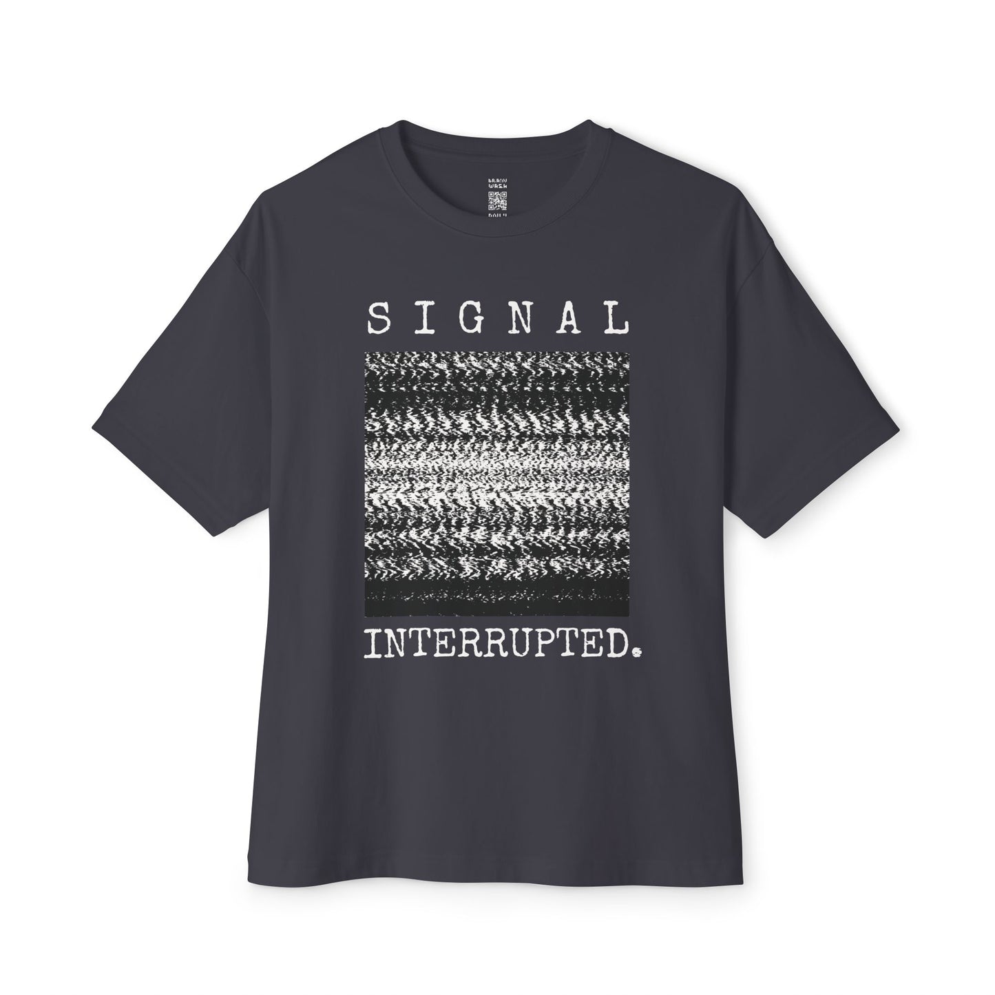 Signal Interrupted Oversized Tee
