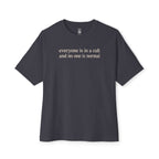 Everyone in a Cult Oversized Tee