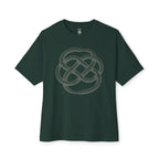 Ouroboros Earthworm Knot Oversized Tee