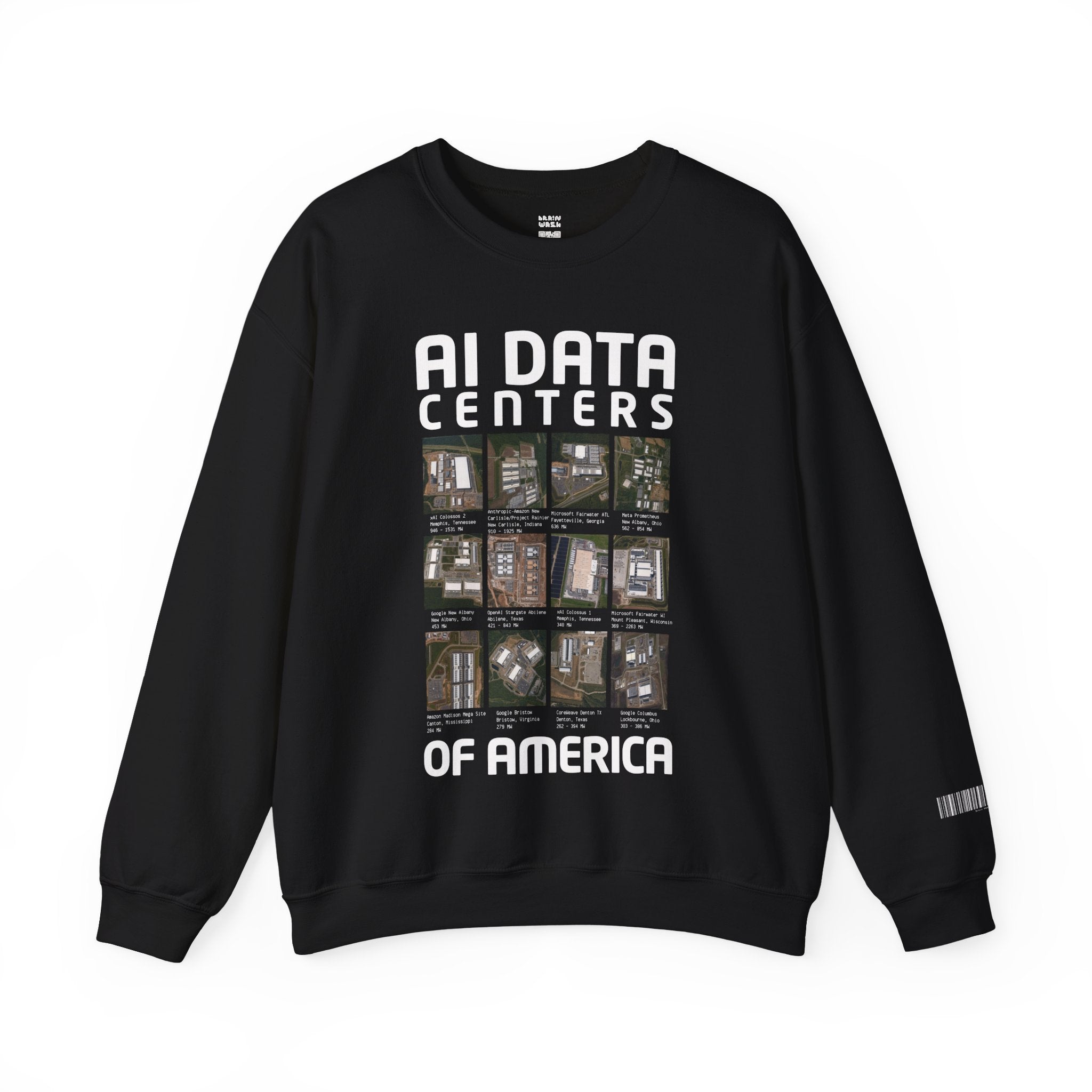 AI Data Centers Of America Sweatshirt