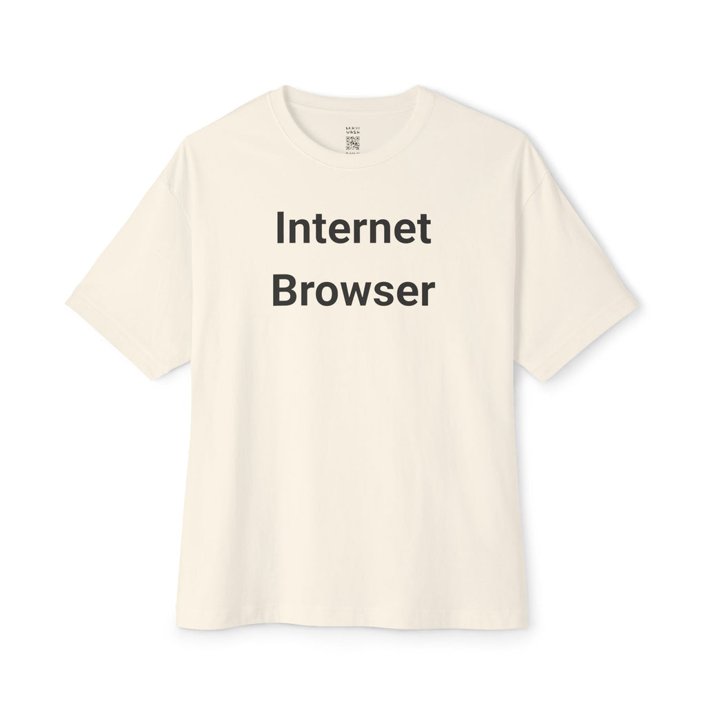 Internet Browser Oversized Tee