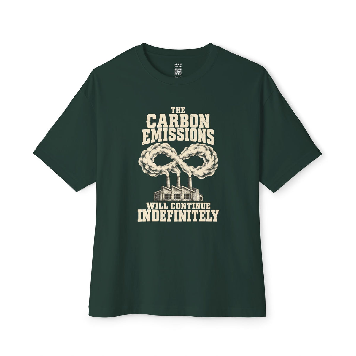 Carbon Emissions Oversized Tee