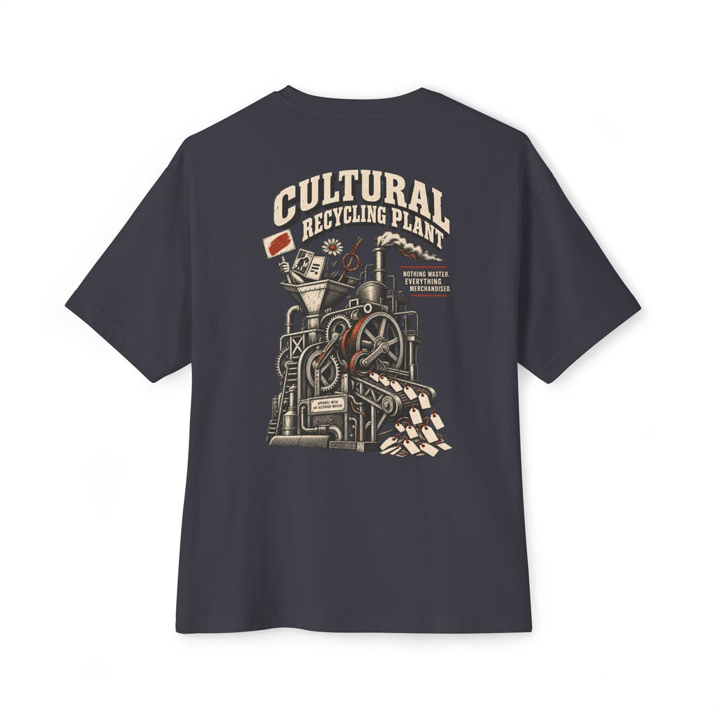 Cultural Recycling Plant Oversized Tee