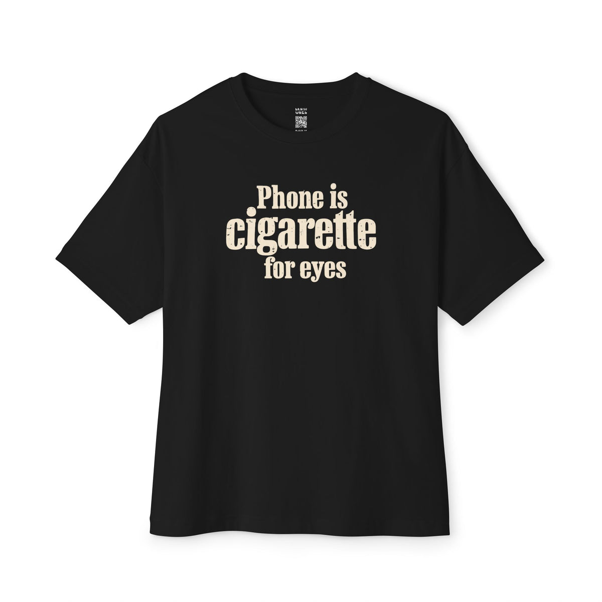Cigarette For Eyes Oversized Tee