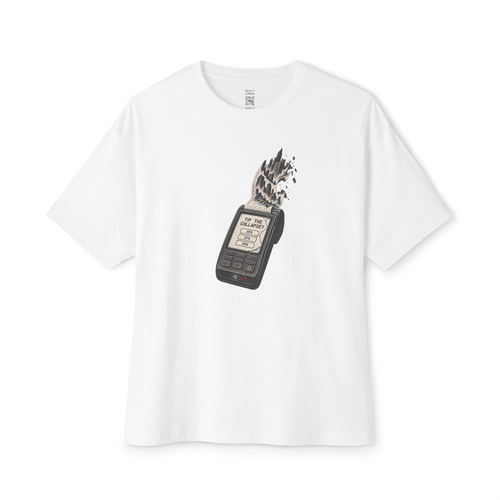 Tip The Collapse Oversized Tee