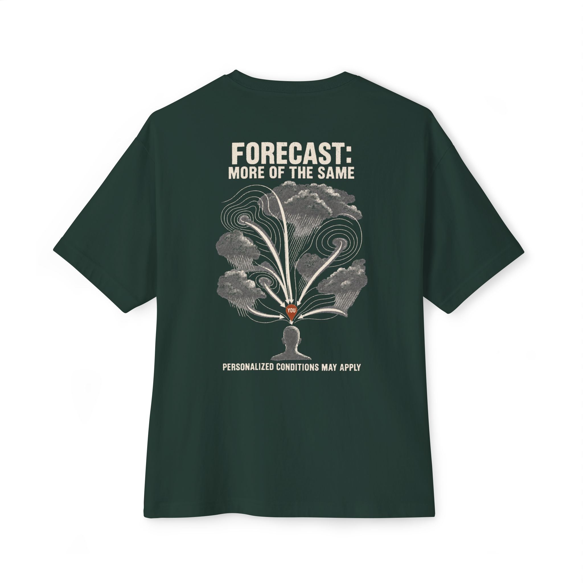Algorithmic Weather Oversized Tee