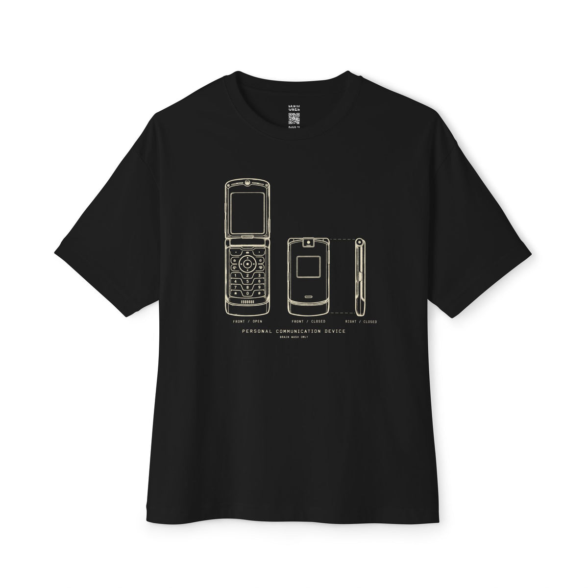 Personal Communication Device Oversized Tee