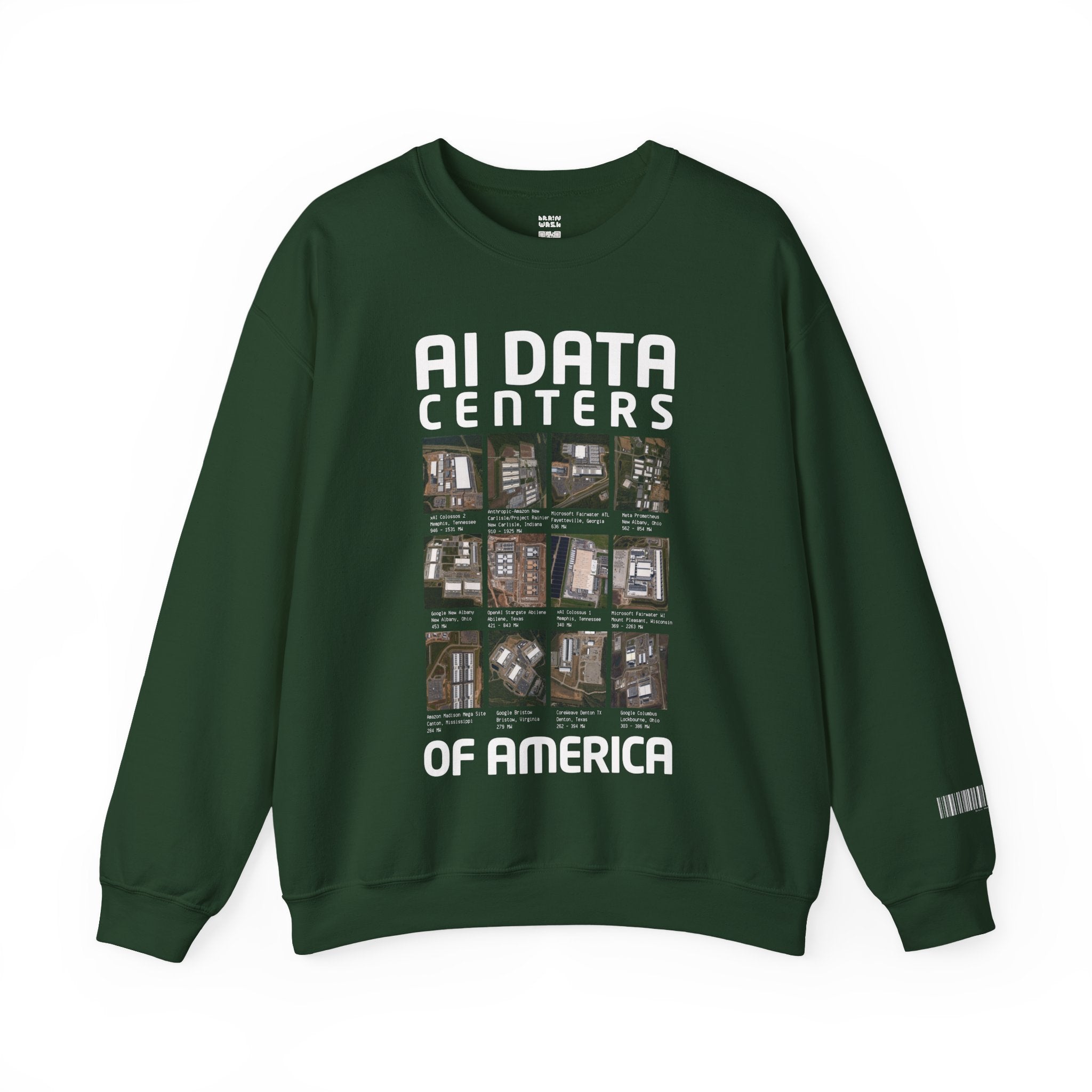 AI Data Centers Of America Sweatshirt