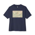 Intercontinental Cable Map Of The World Oversized Tee
