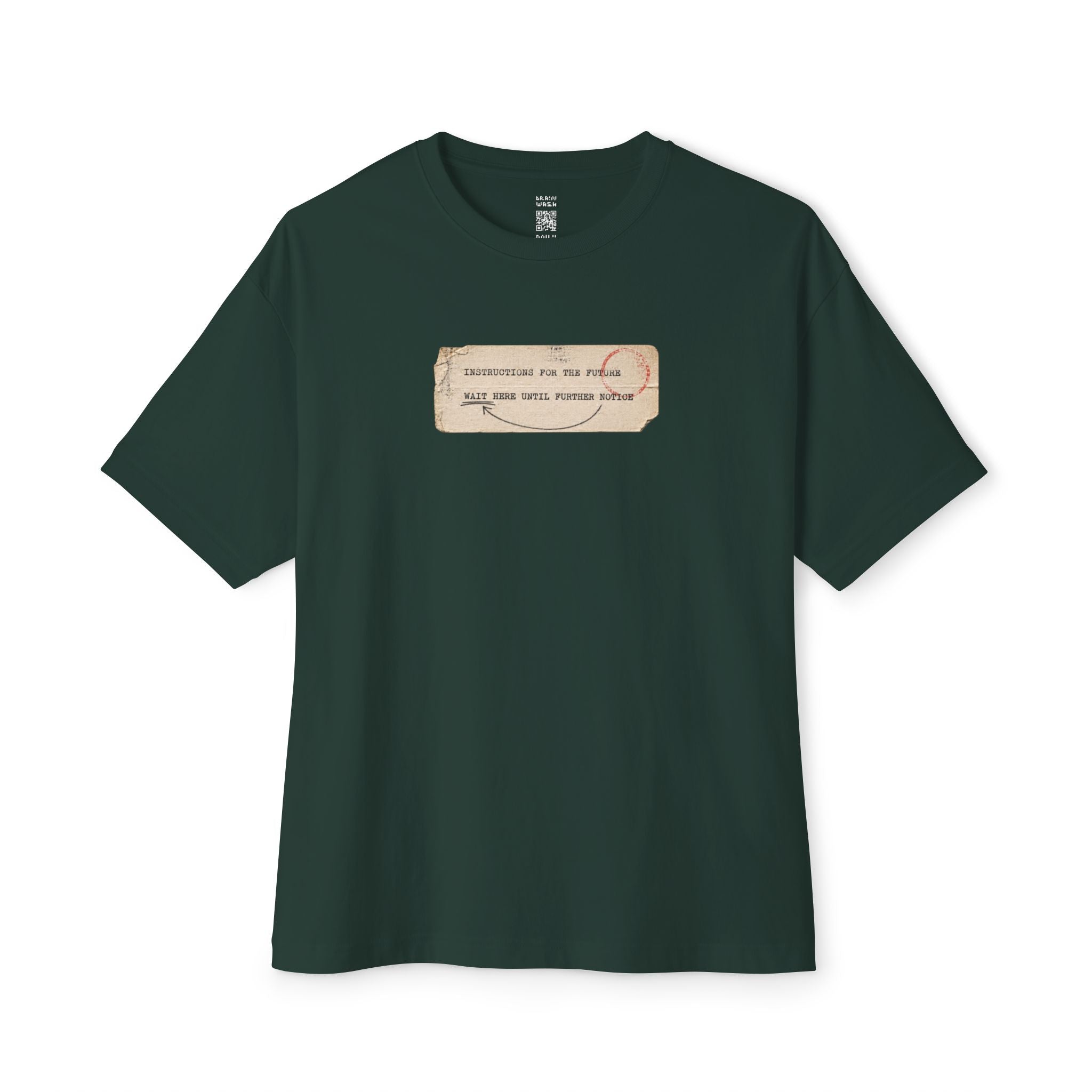 Instructions For The Future Oversized Tee