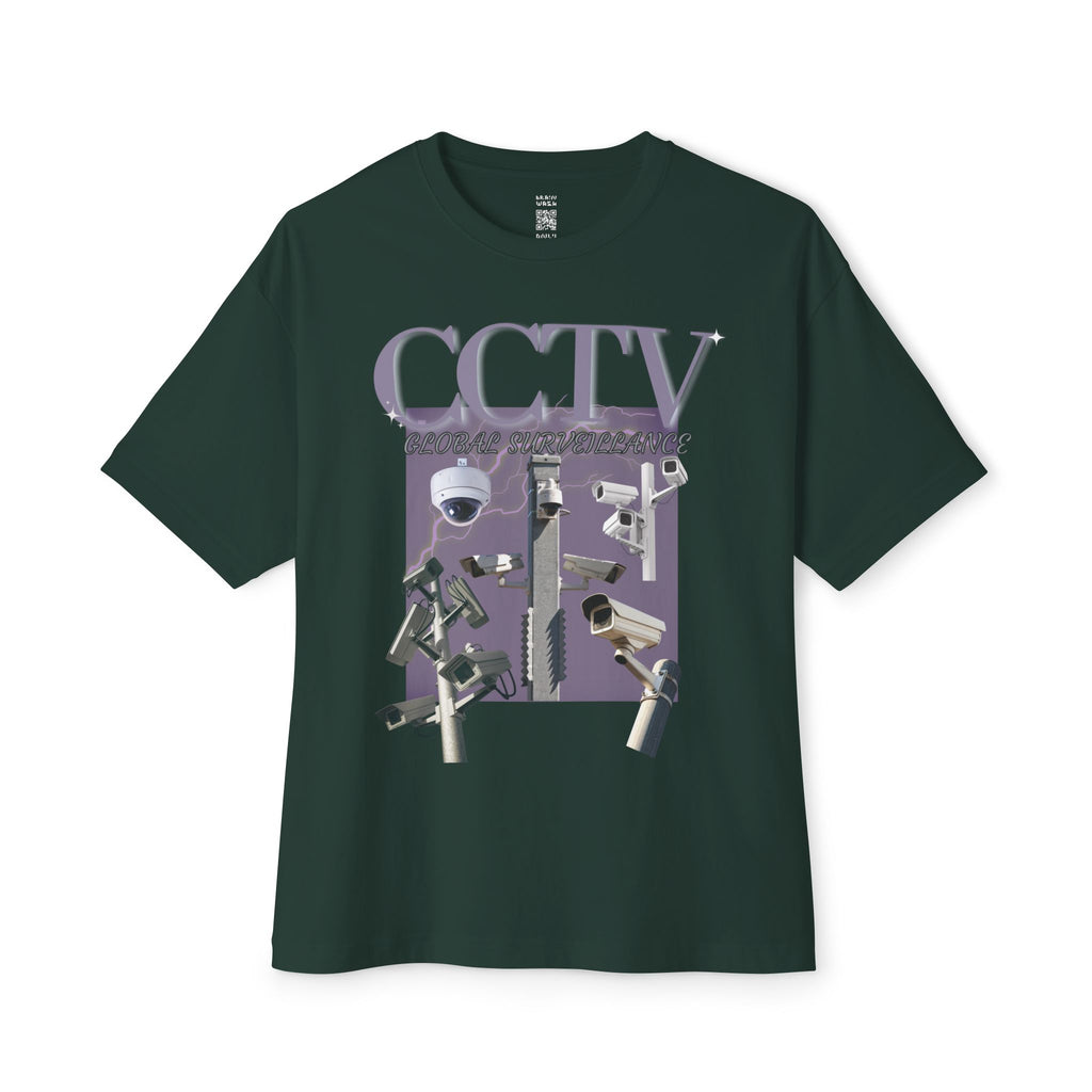 CCTV Global Surveillance Oversized Tee