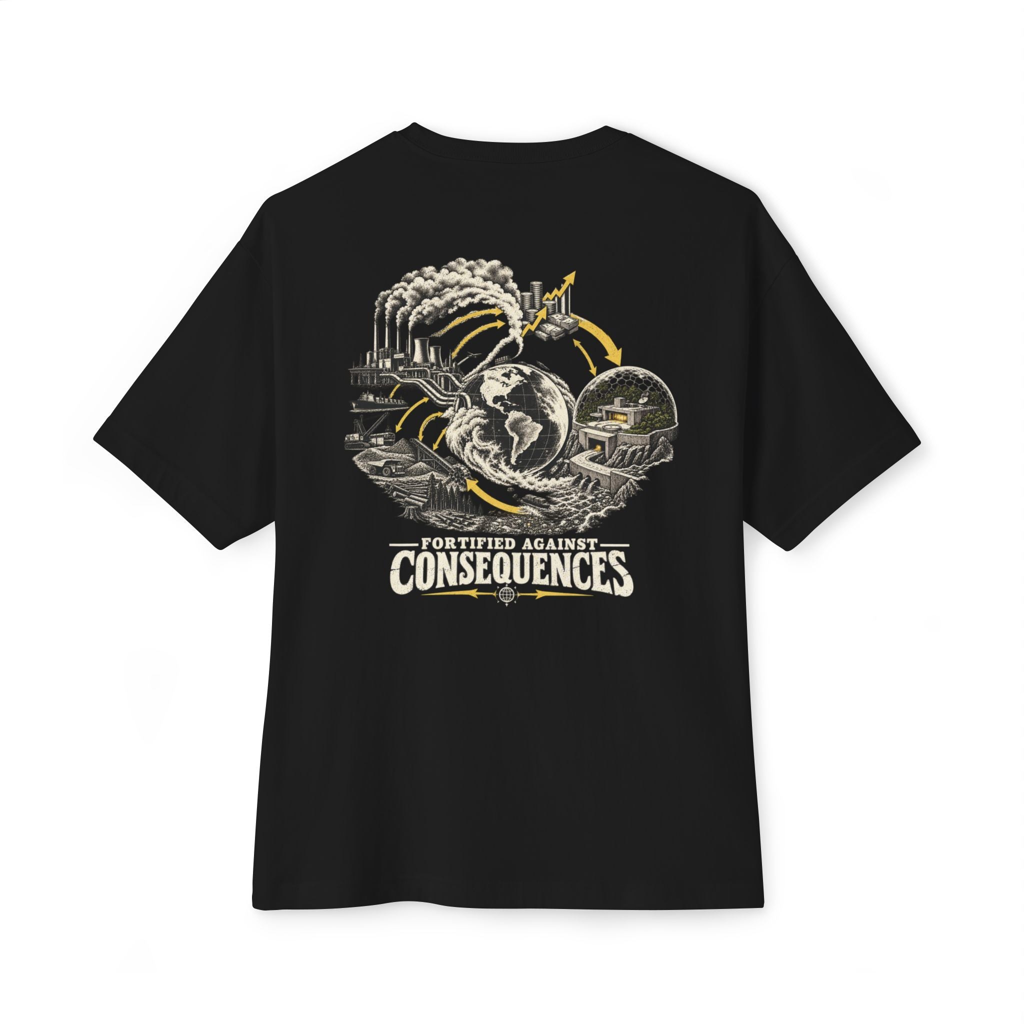 Fortified Against Consequences Oversized Tee
