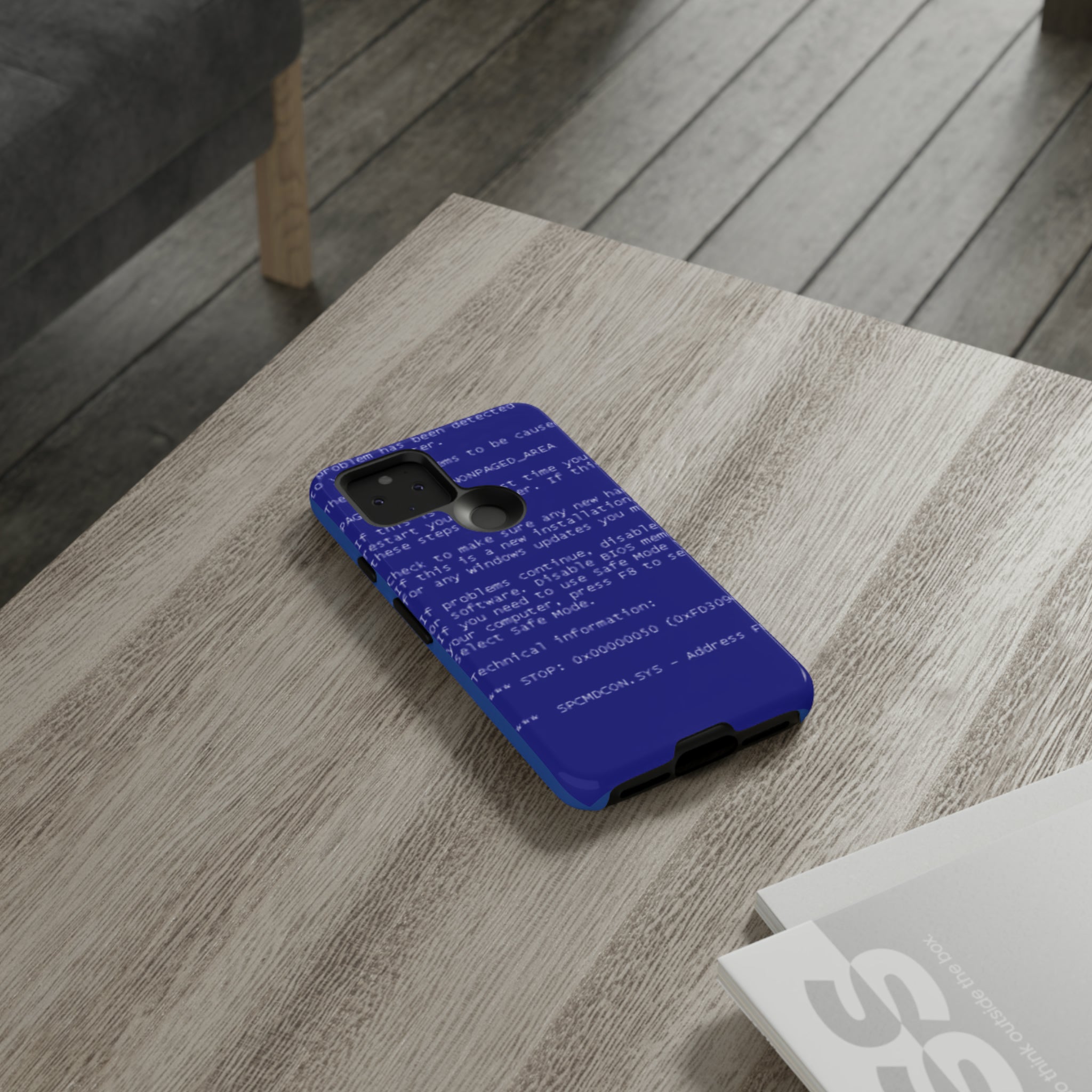 BSoD (Blue Screen of Death) Phone Case