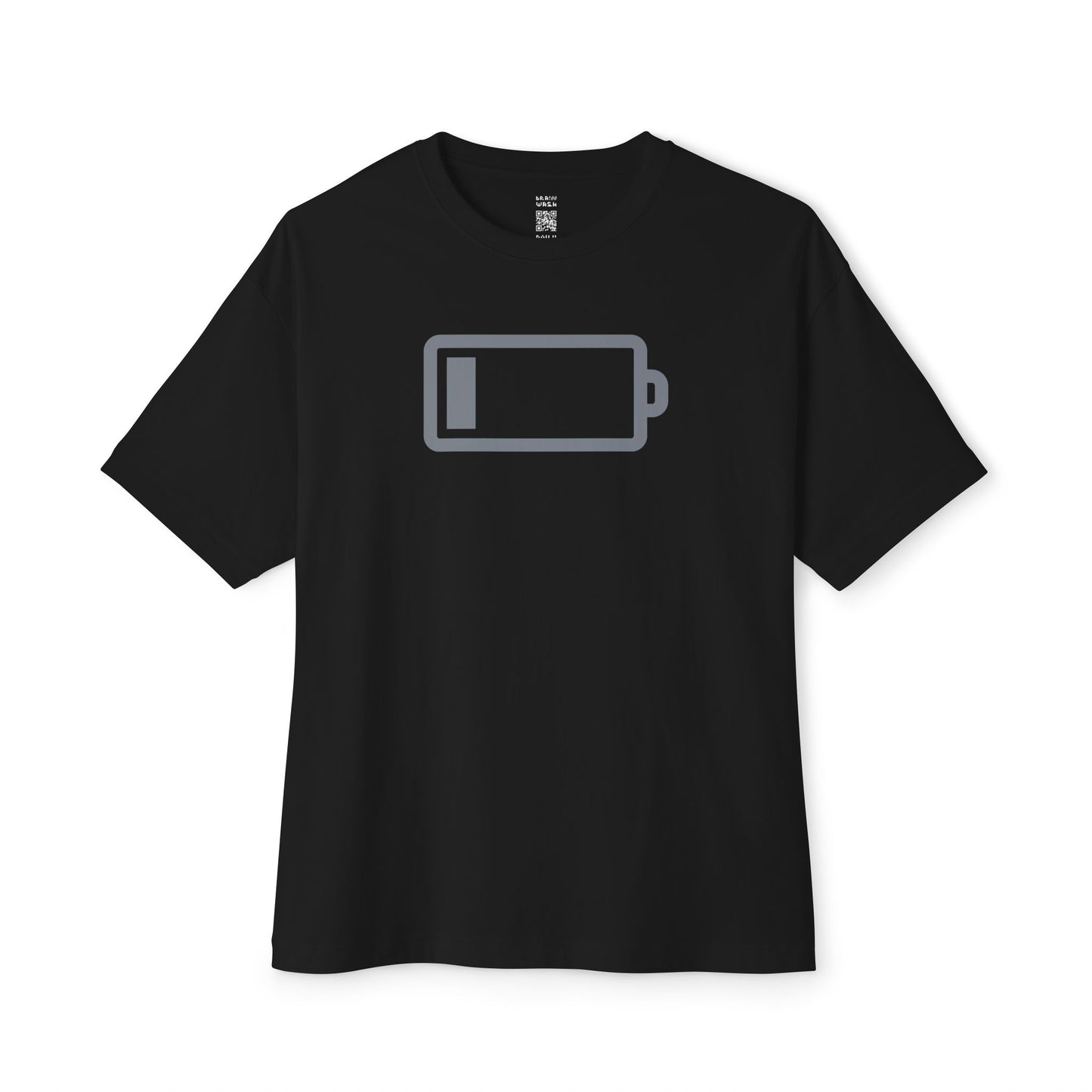 Low Battery Oversized Tee