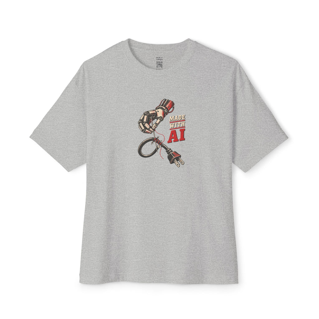 Made With AI Oversized Tee