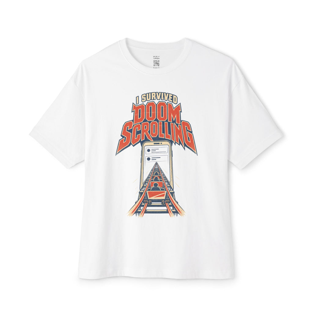 I Survived Doomscrolling Oversized Tee