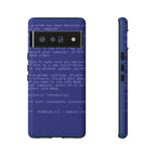 BSoD (Blue Screen of Death) Phone Case