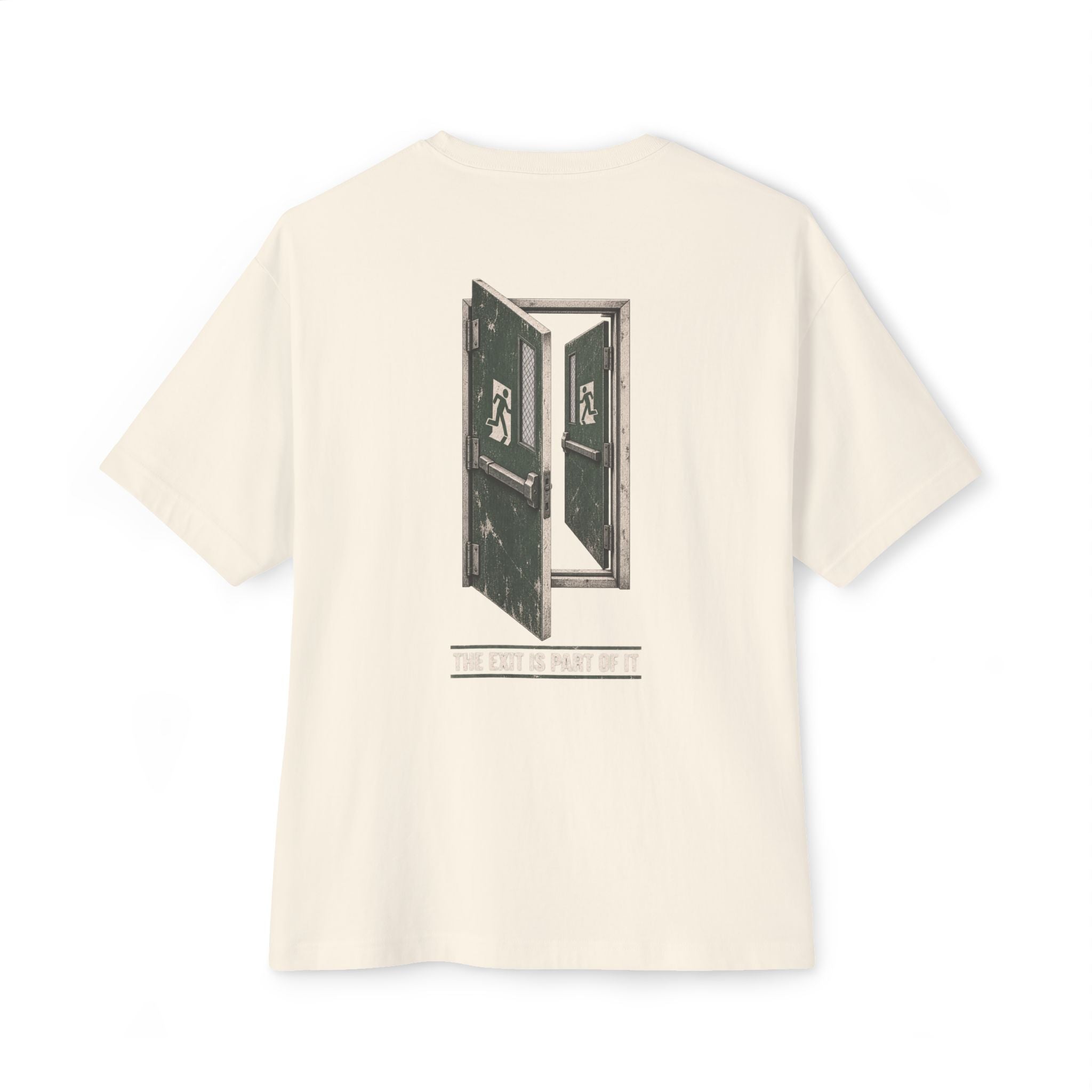 Exit Through The Feed Oversized Tee