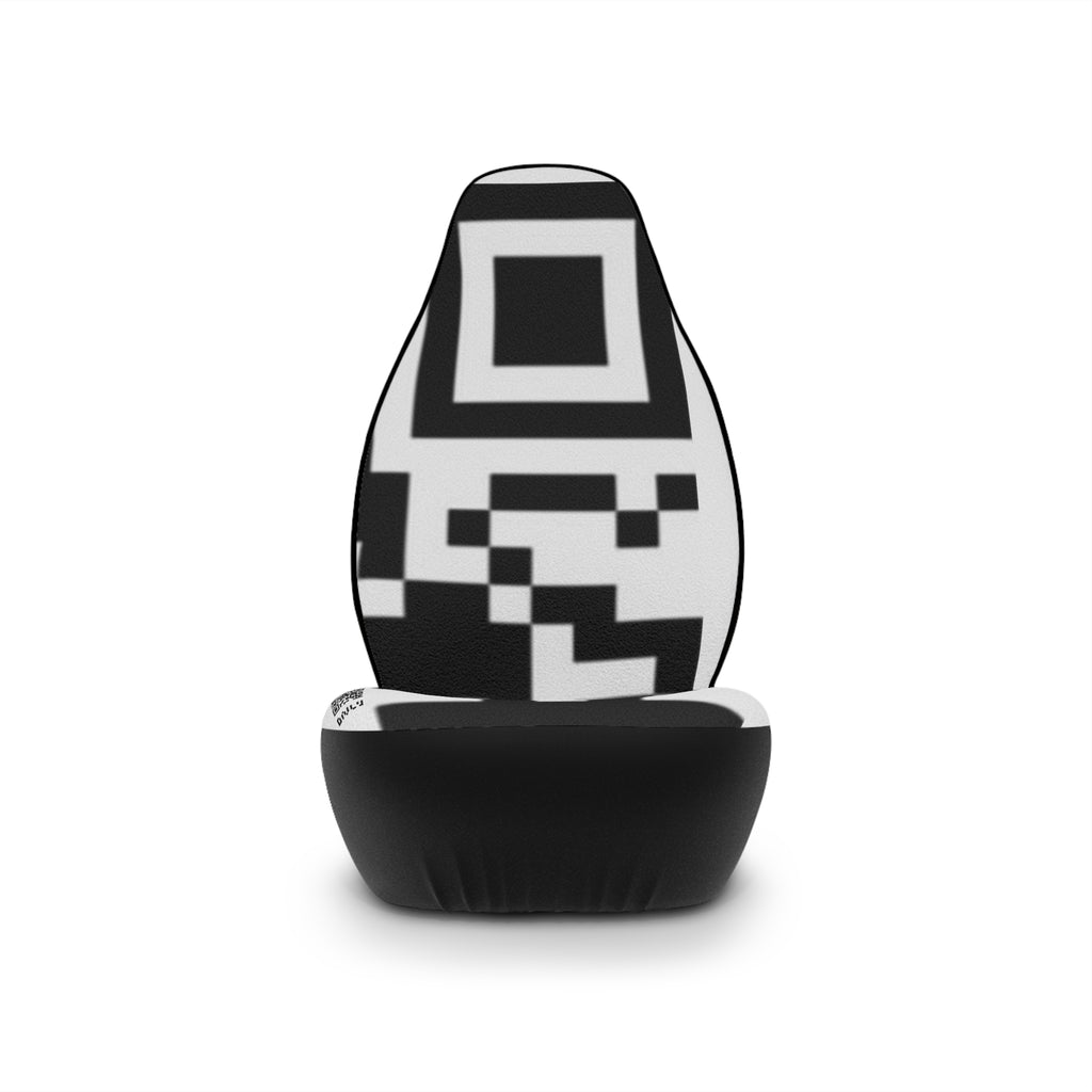 QR Print Car Seat Covers