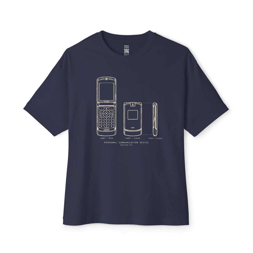 Personal Communication Device Oversized Tee