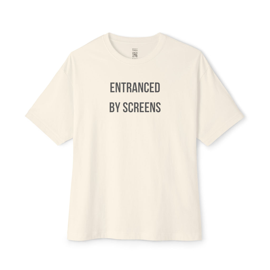 Entranced By Screens Oversized Tee