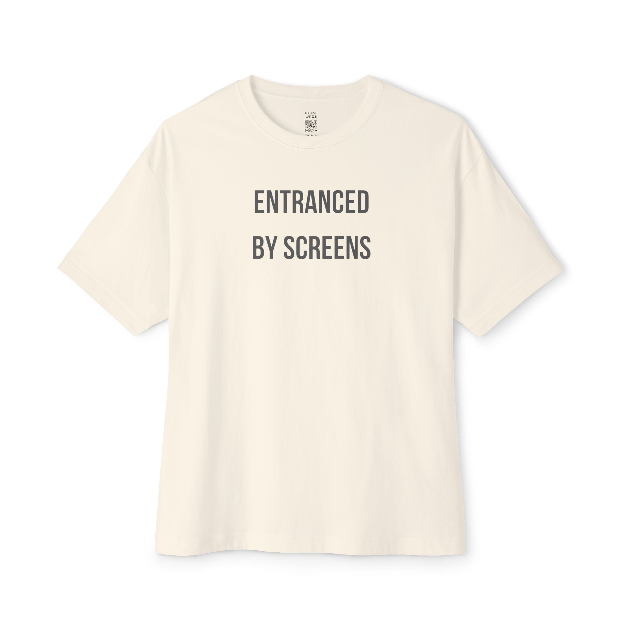 Entranced By Screens Oversized Tee