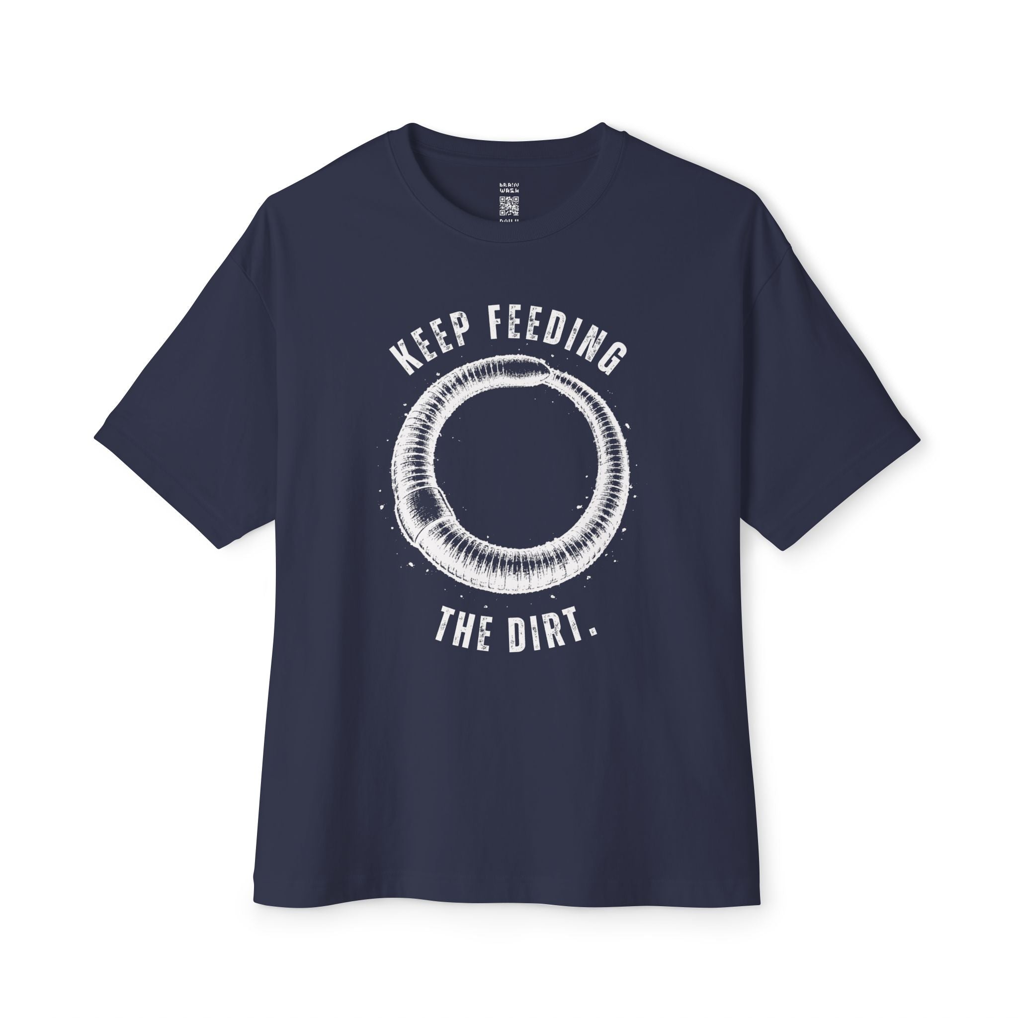 Keep Feeding The Dirt (Worm Ouroboros) Oversized Tee