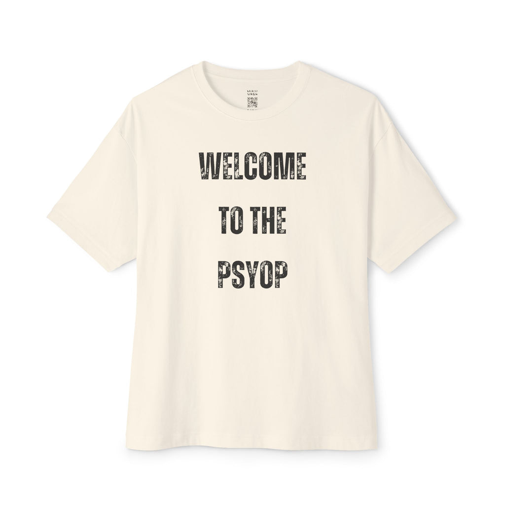 Welcome To The Psyop Oversized Tee